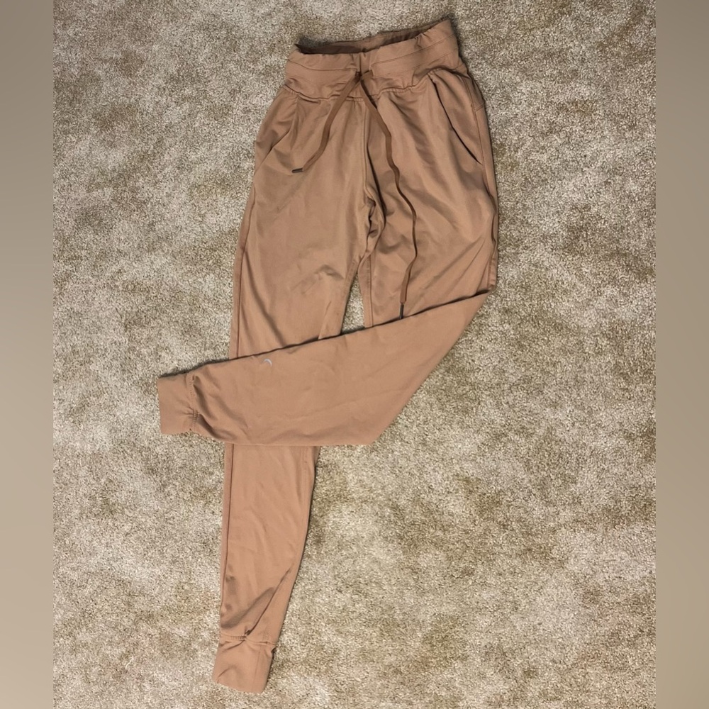 Zyia camel colored joggers, size small.